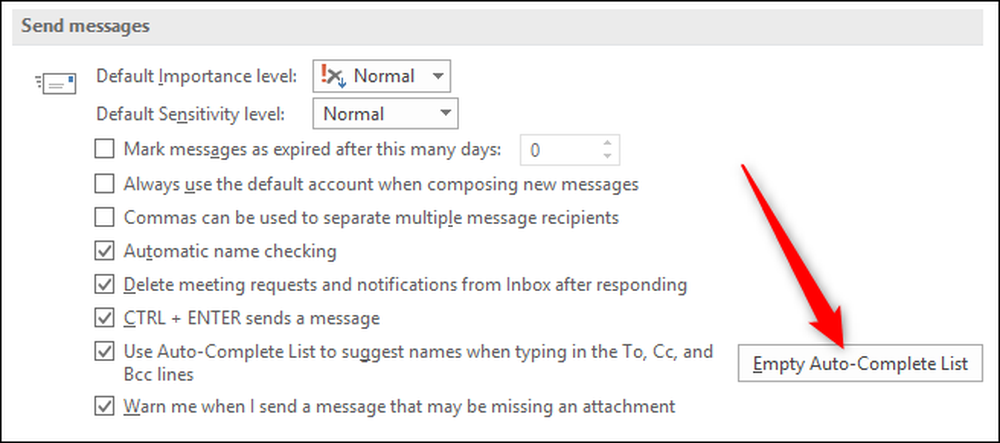 Cách tắt (hoặc xóa) tính năng tự động hoàn thành trong Outlook / làm thế nào để 11