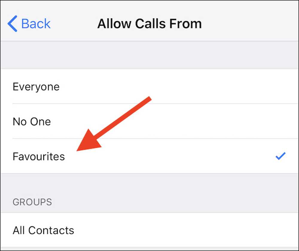 Allow calls