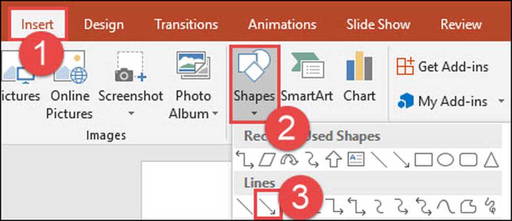 Cách vẽ và thao tác mũi tên trong Microsoft PowerPoint