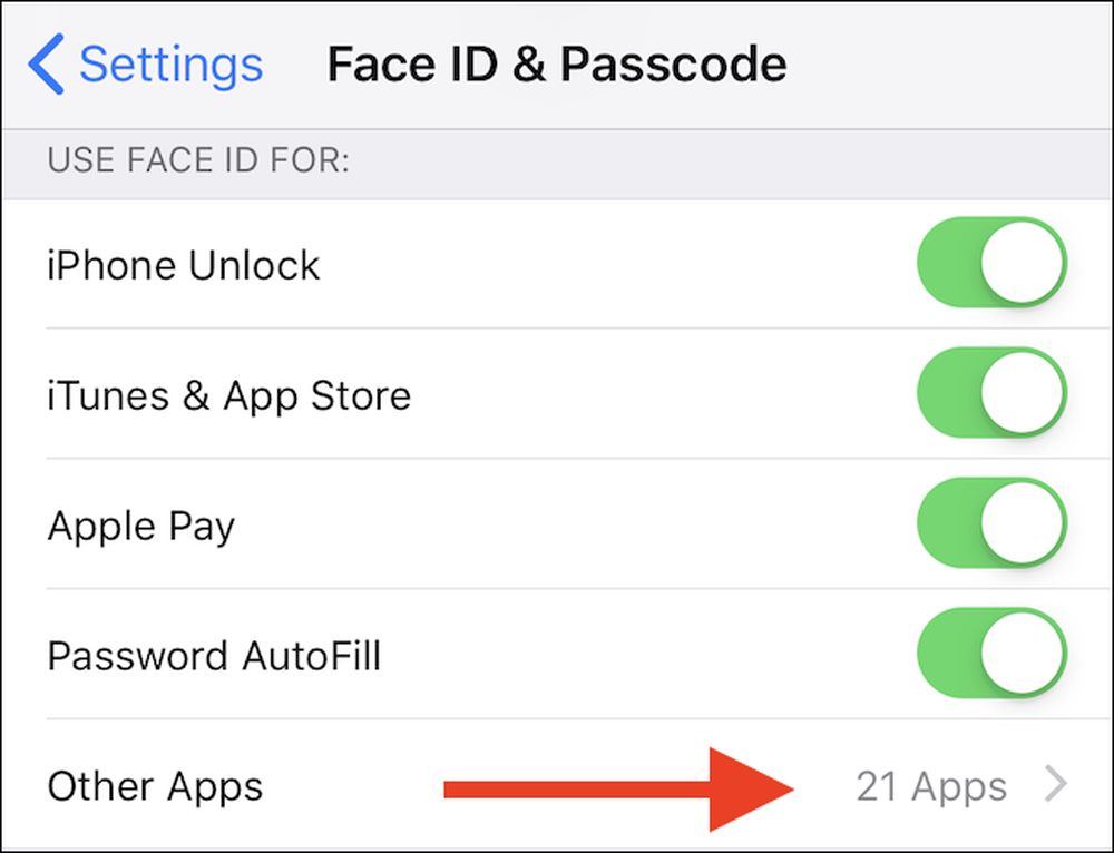 Как сделать face id в app store