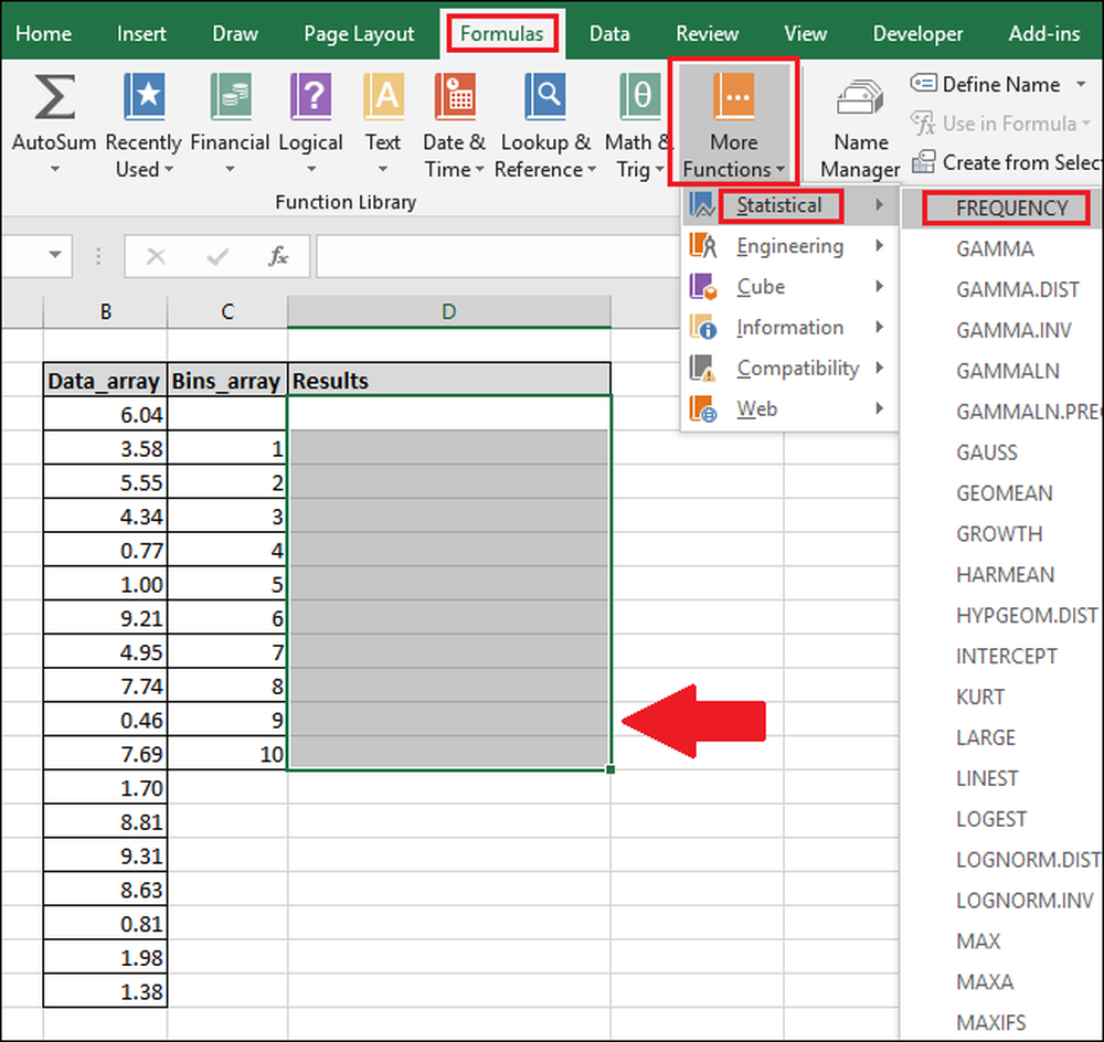 ว ธ การใช ฟ งก ช น Frequency ใน Excel ทำอย างไร บทเร ยนท ด ท ส ดในการพ ฒนาเว บ