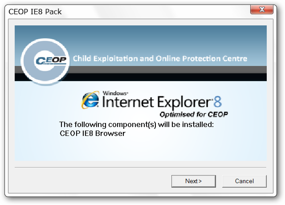 Internet explorer 8. CEOP. Сеор.