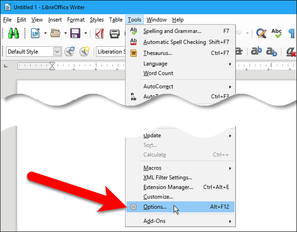 Как поменять стиль презентации в libreoffice