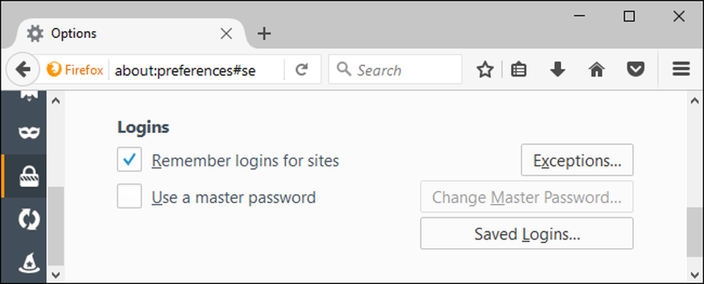 Search logins