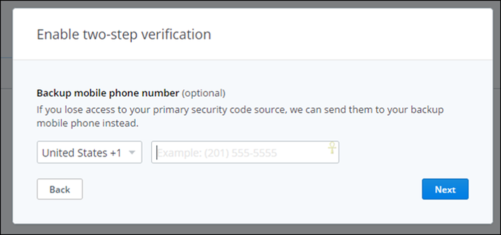 2 step verification enabled