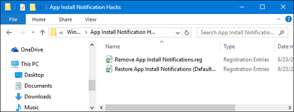 Default reg. Контекстное меню Microsoft Edge. Hack Notifications.