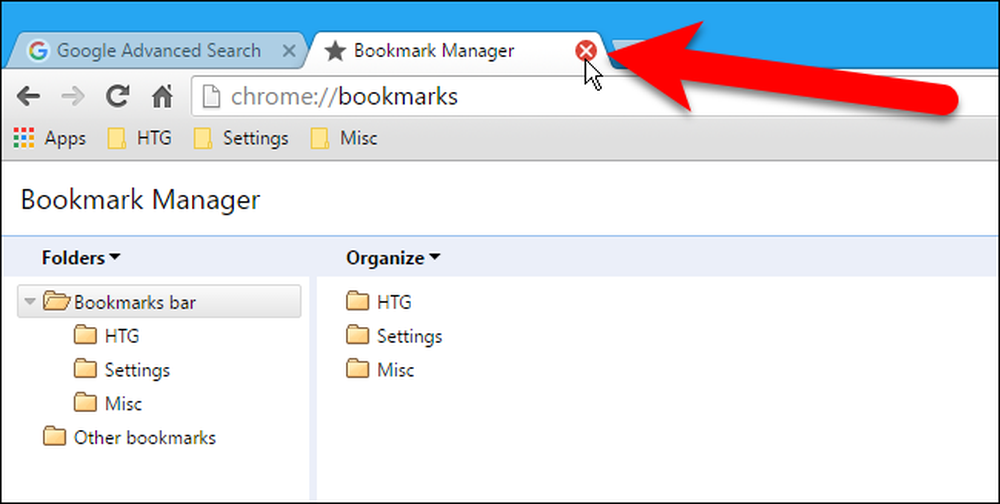 Browser bookmarks