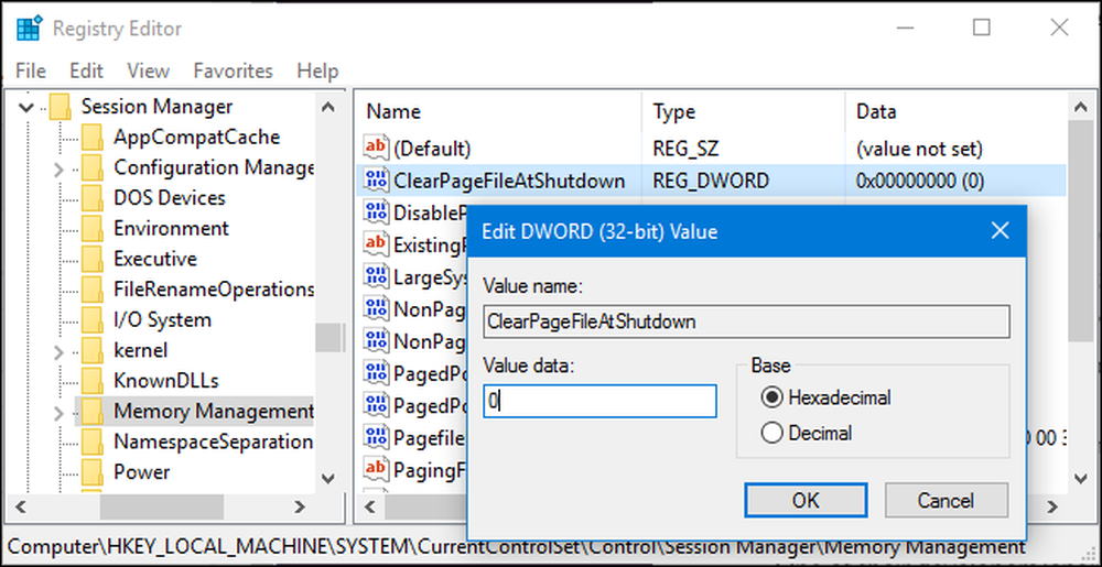 User data default cache. Paging file. Session Manager. File Edit view. APPCOMPATCACHE.