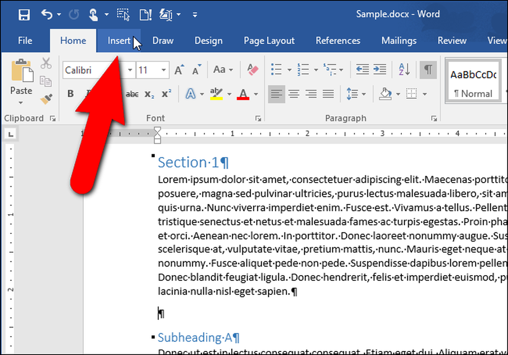 Вставка тексту із файлу в Microsoft Word