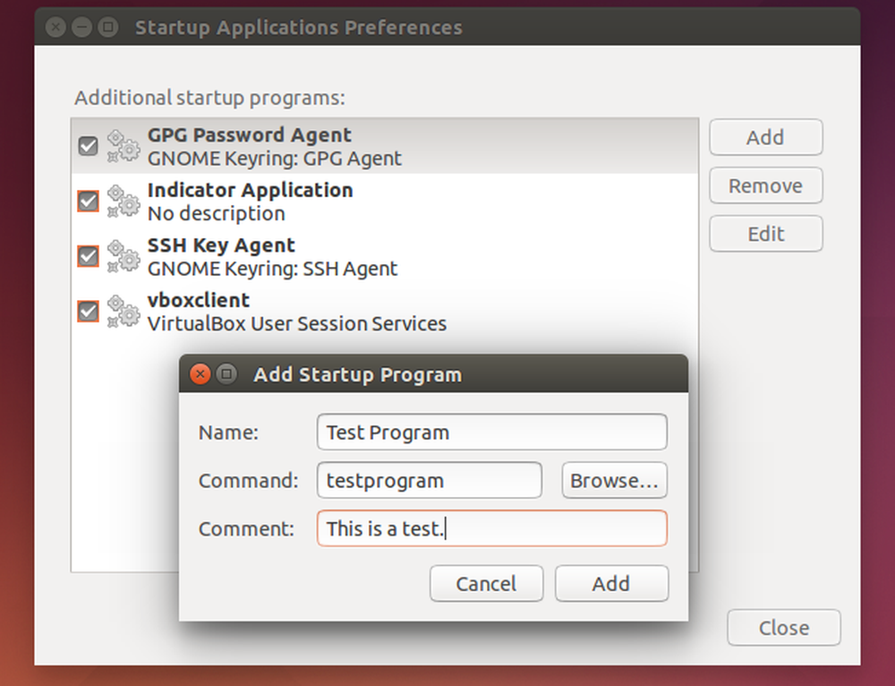 Password agent. Agent Key. Gnome-session. Indicator application.