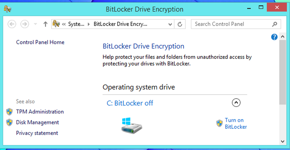 Windows encryption