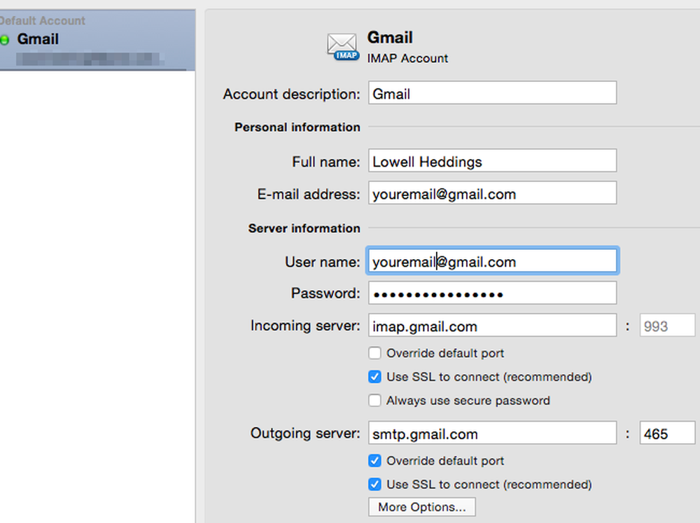 IMAP В Mac os. Настройка Outlook на Mac os. Gmail 365. Настройки gmail 365 Office.