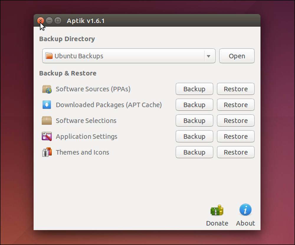 Directory ubuntu. Live CD сделать бэкап лубунту.