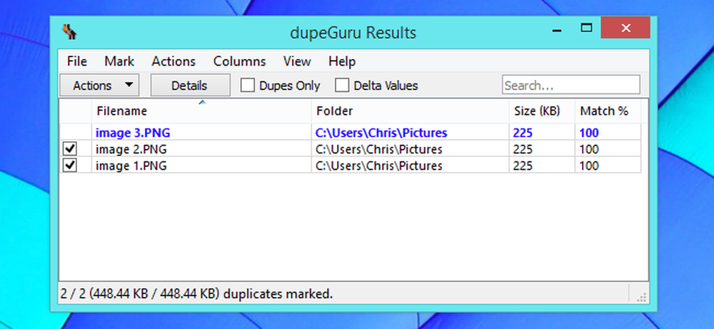 Folder value. DUPEGURU.