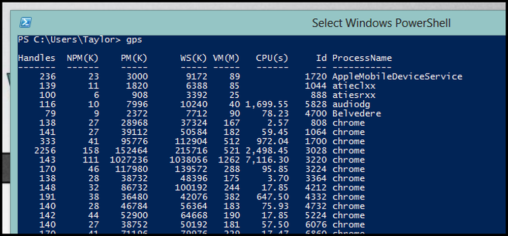 Powershell commands c