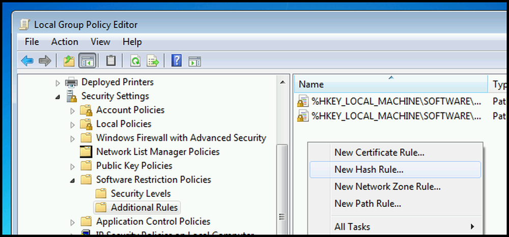 Windows policy editor