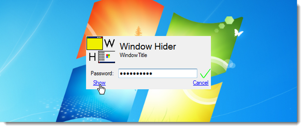 Windows Hider.