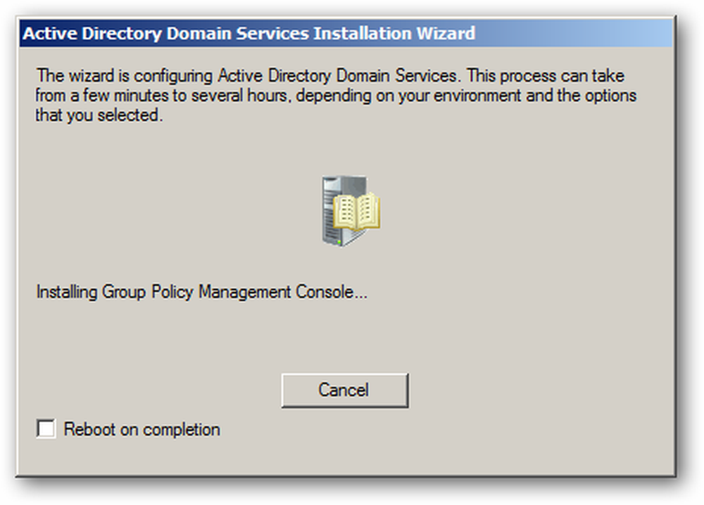 Wizard error. Install Group.