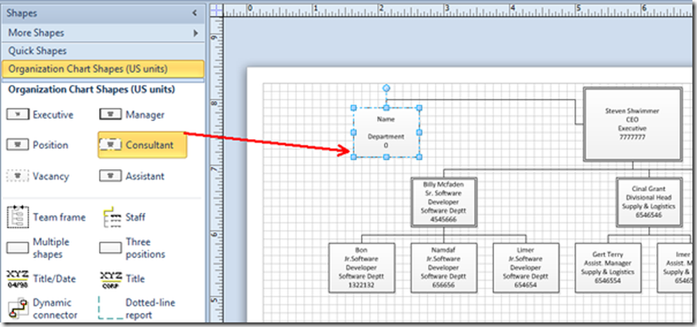 Visio организационная диаграмма