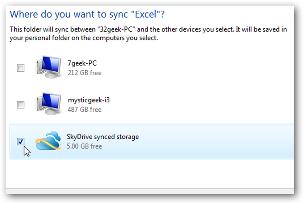 Sync storage