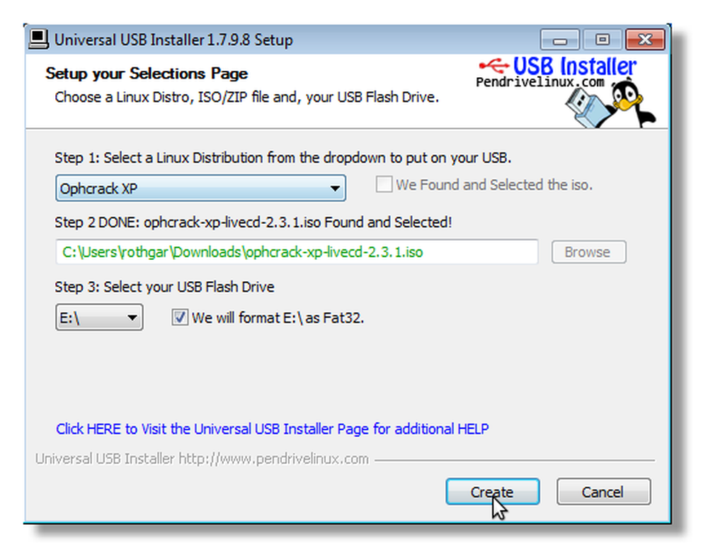 Iso usb windows